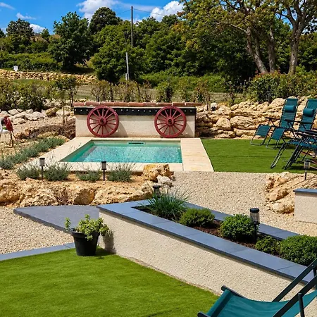 Charme Rustique- Piscine Privée Et Jardin Villa Queyssac
